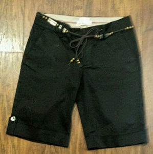 Old Navy Black Dress Bermuda shorts.